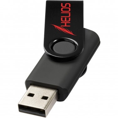 Logotrade reklaamtooted pilt: Pööratav metallist 4 GB USB-mälupulk