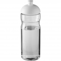 H2O Active® Base 650 ml kuppelkaanega spordipudel, Läbipaistev / valge