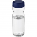 H2O Active® Base Tritan™ 650 ml keeratava korgiga veepudel, Läbipaistev selge / sinine