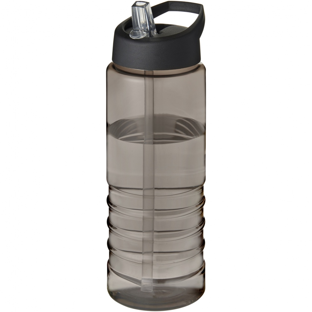 Logotrade reklaamkingituse foto: H2O Active® Eco Treble 750 ml tilaga kaanega spordipudel 