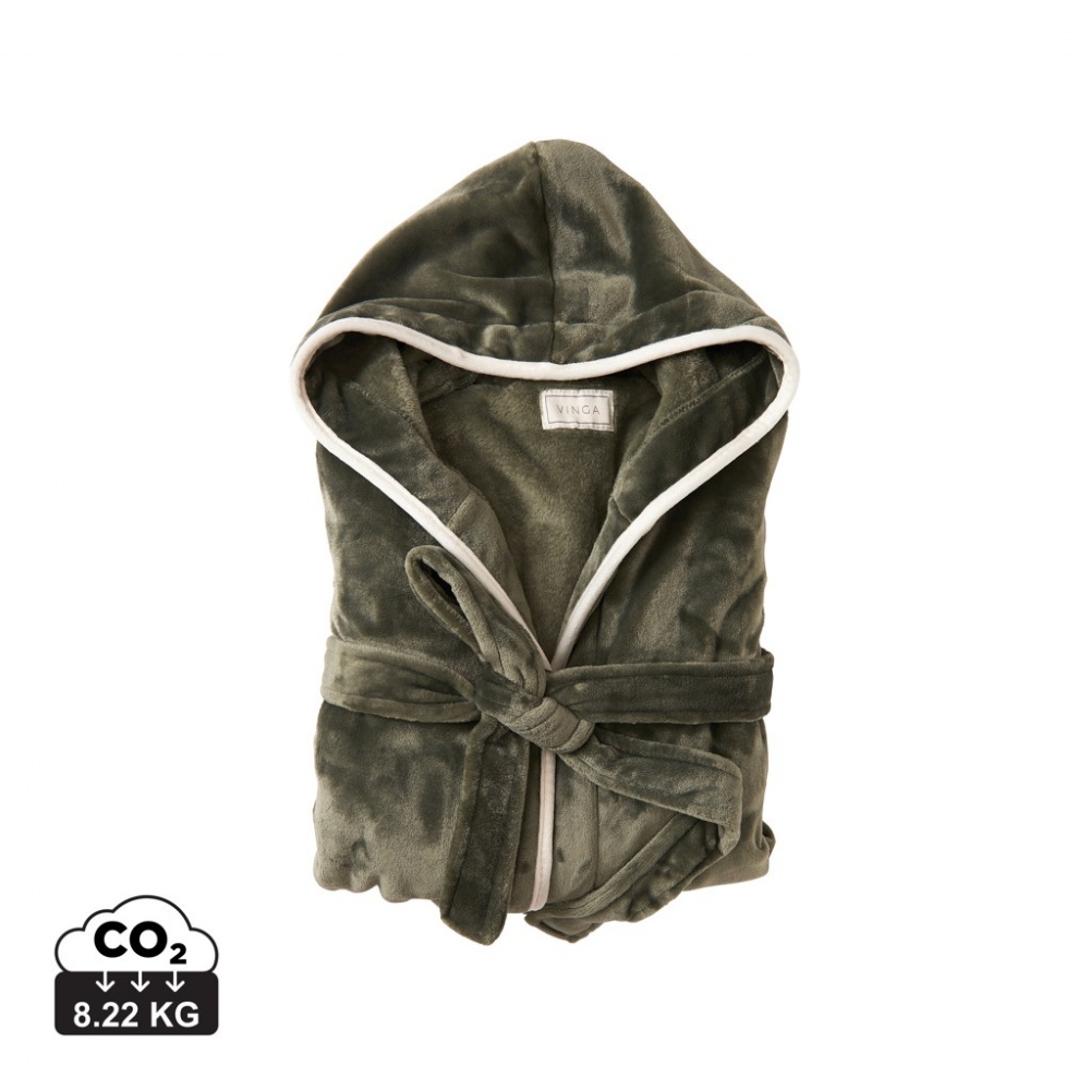 Logotrade reklaamkingituse foto: VINGA Louis luksuslik plüüsist hommikumantel, suurus L-XL