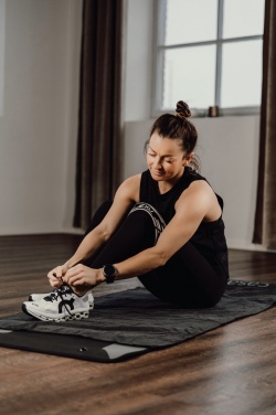 Logo trade firmakingid foto: VINGA GRS RPET spordirätik, 140 x 70cm