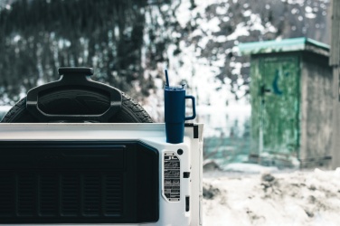 Logo trade firmakingi pilt: Käepidemega termoskruus, 900 ml