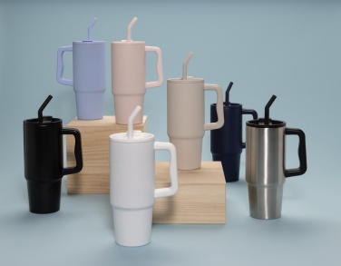 Logo trade ärikingituse pilt: Embrace deluxe roostevabast terasest termoskruus, 900 ml