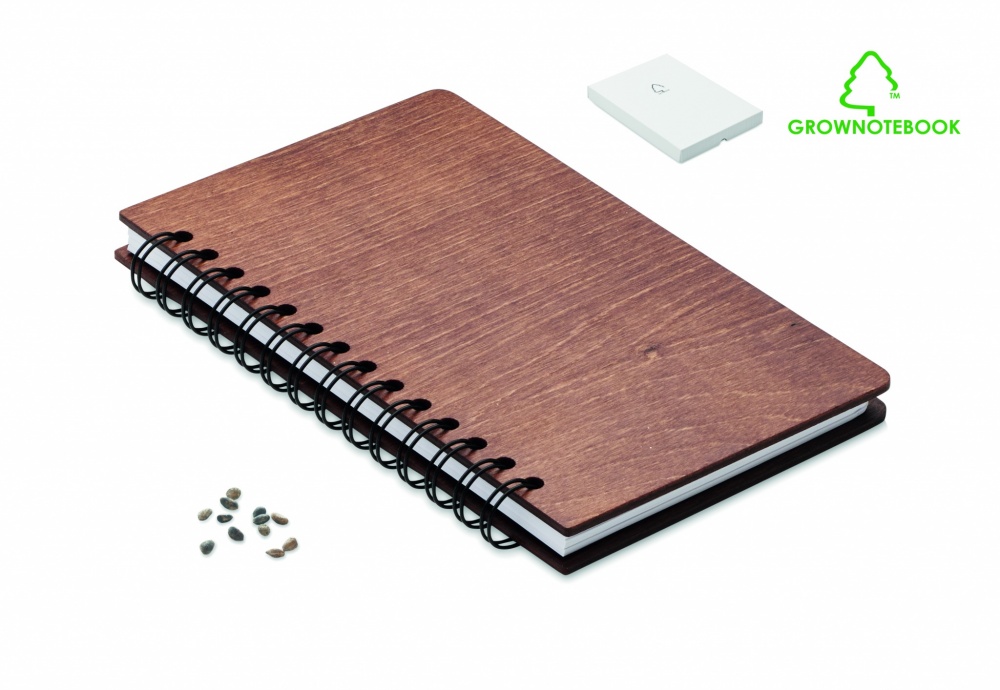 Logotrade reklaamkingitused pilt: A5 Kasepuu GROWBOOK™