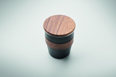 Logotrade ärikingid pilt: Pähklise viimistlusega termostops, 350 ml