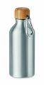 Alumiiniumpudel 400 ml, Matt Silver