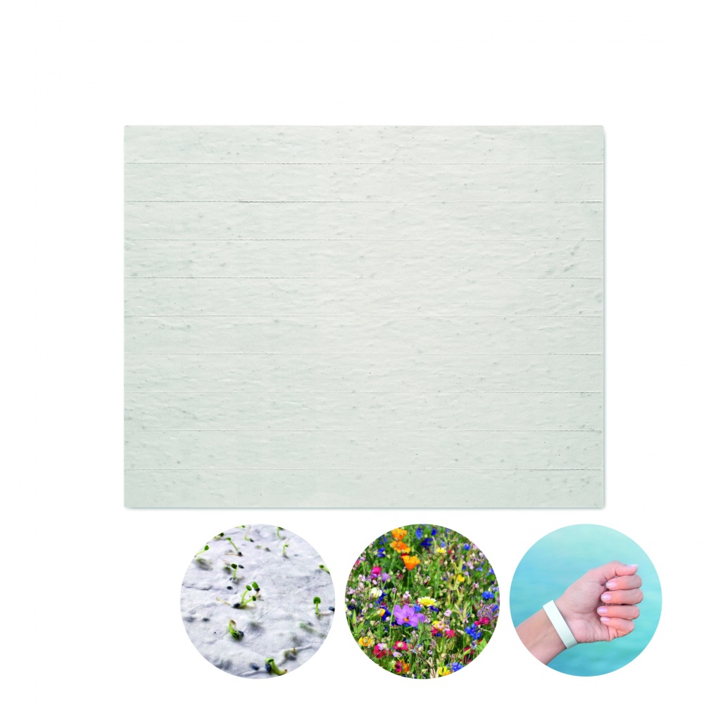 Logo trade ärikingid foto: Seemnepaberist leht randmepaeltega