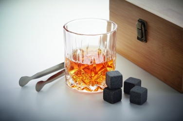 Logotrade firmakingid pilt: Viskiklaaside komplekt puidust karbis