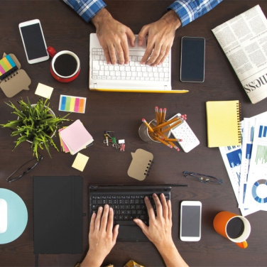 Logotrade meened pilt: Sametiste kaantega A5 märkmik Kiel