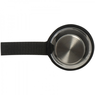 Logotrade reklaamkingi foto: Klaaspudel Klagenfurt roostevabast terasest korgiga 500 ml