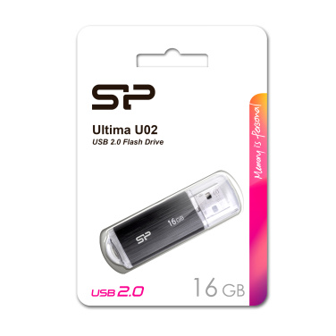 Logotrade firmakingituse foto: Pendrive Silicon Power Ultima U02 2.0