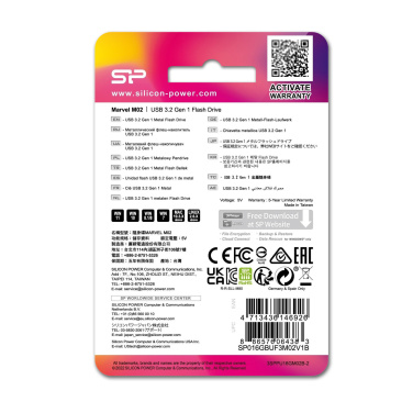 Logo trade ärikingi pilt: Mälupulk Silicon Power Marvel – M02 3.2 16GB