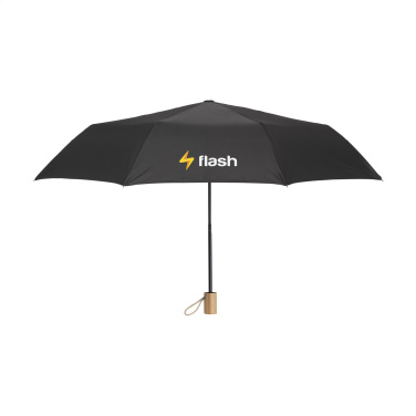 Logotrade meened pilt: Mini Umbrella RCS RPET kokkupandav vihmavari 21 tolli