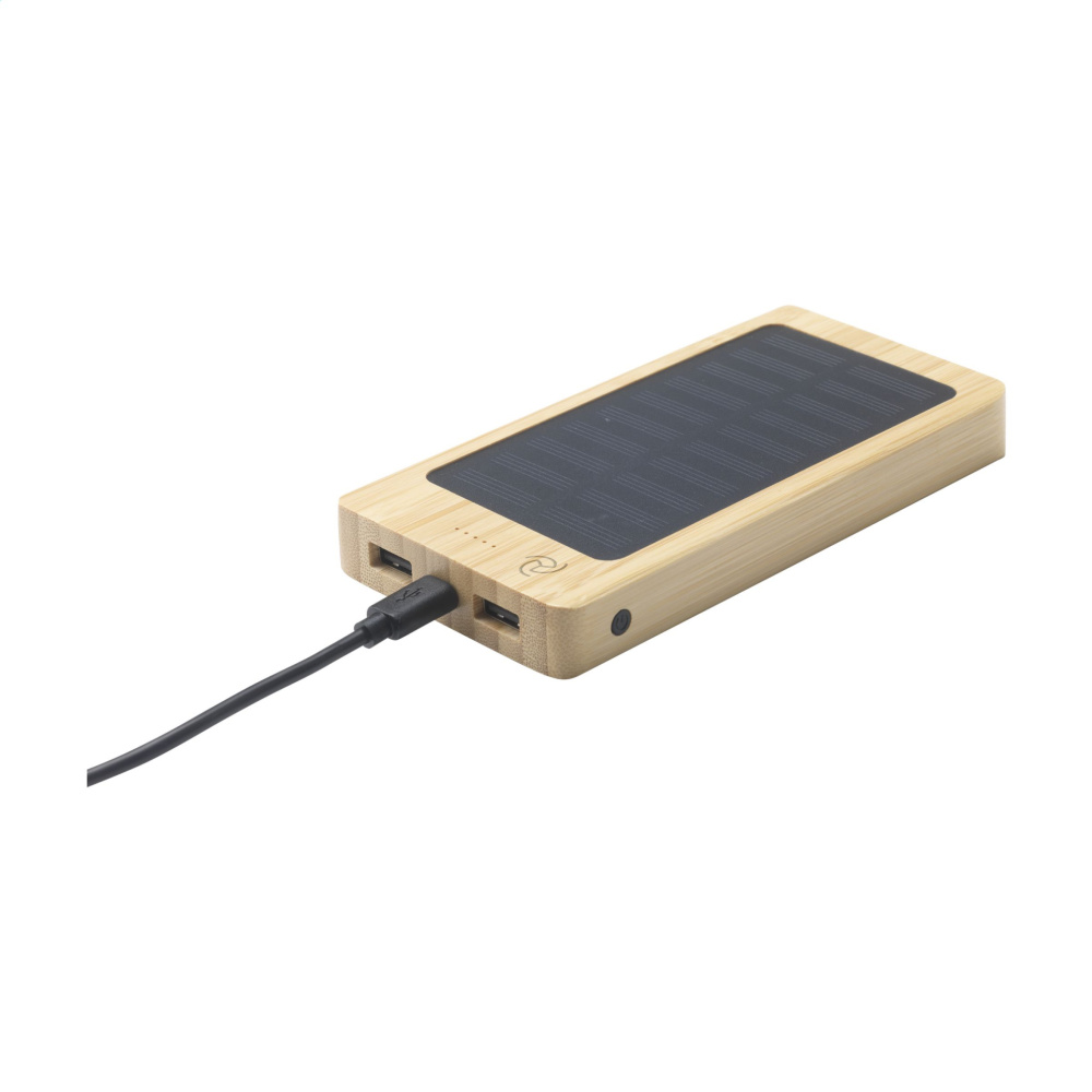 Logotrade reklaamkingid pilt: Solar Powerbank 8000+ juhtmevaba laadija