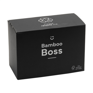 Logo trade reklaamtoote pilt: Bamboo Boss 15W laadija/pliiatsihoidja