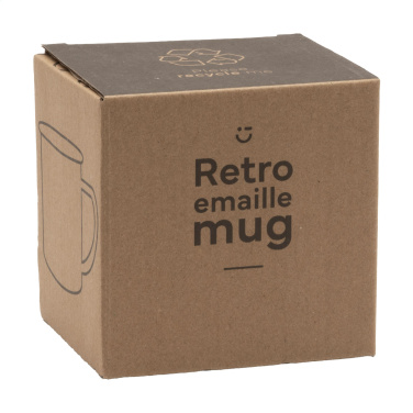 Logo trade reklaamtoote pilt: Retro emailiga kruus 350 ml