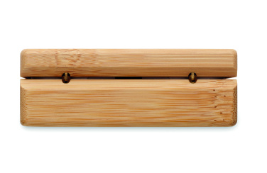 Logo trade firmakingid foto: OREBAM TWS kõrvaklapid bambusest ümbrises