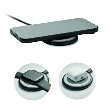 Logotrade meened pilt: WERLIES 3-ühes juhtmevaba laadija 15W