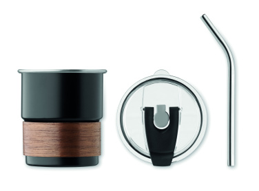 Logo trade meened foto: Akaatsiast roostevaba termoskruus, 260 ml