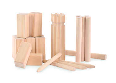 Logotrade firmakingi foto: KING PETIT männipuidust õuemäng