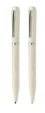 Logo trade meene pilt: PEAT nisuõlest keskkonnasõbralik pastapliiatsi komplekt