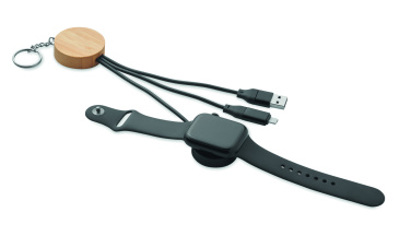 Logotrade meened pilt: BULE võtmehoidjaga 4in1 60 W kaabliga