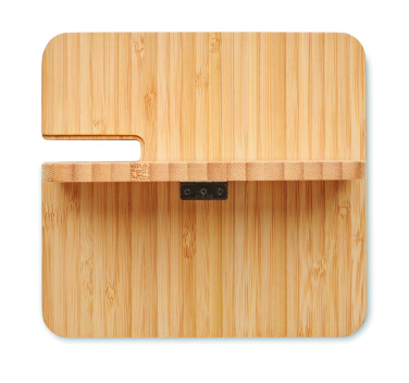 Logo trade reklaamkingi pilt: BOOGAR kolm ühes 15 W juhtmeta laadija