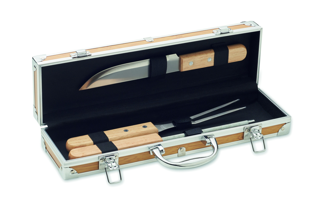 Logo trade firmakingituse pilt: TOOLDERA roostevabast terasest grillitööriistad