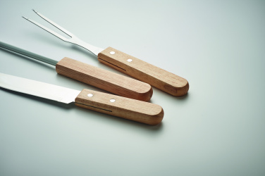 Logotrade firmakingitused pilt: TOOLDERA roostevabast terasest grillitööriistad