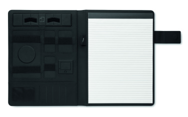 Logo trade meene pilt: BURGUS A4 kaust ja juhtmevaba laadija