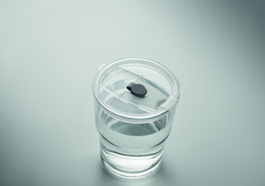 Logo trade ärikingitused foto: SIP klaasist joogitops kõrrega 400ml