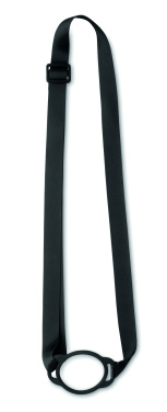 Logotrade reklaamtoote foto: LANCUP must pael koos topsihoidjaga 6cm