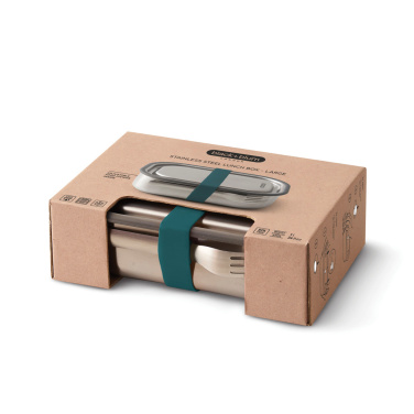 Logotrade meene foto: Black+Blumi roostevabast terasest suur söögikarp