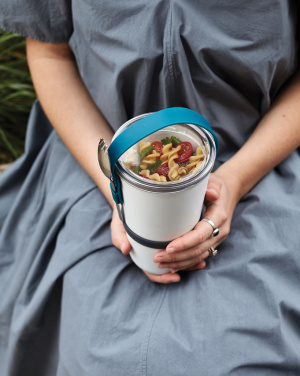 Logo trade reklaamkingituse pilt: Black+Blumi toidutermos