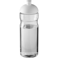 H2O Active® Eco Base 650 ml kuppelkaanega spordipudel, Läbipaistev / valge