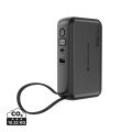 Urban Vitamin Eureka hübriid GANcharger 10000mah akupank 65W, must