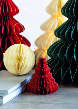 Logo trade firmakingi pilt: Paberist kuusekujuline jõuluehe HARMOTREE