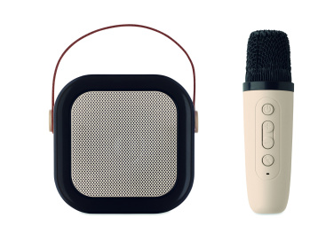 Logotrade firmakingituse foto: Karaokekomplekt kõlari ja mikrofoniga