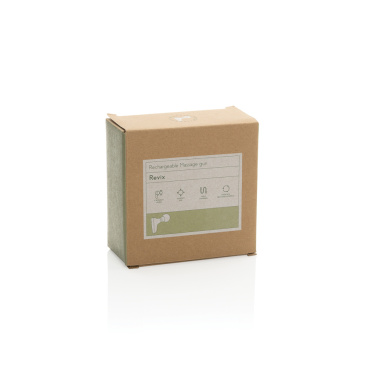 Logotrade firmakingituse foto: Revix RCS taaskasutatud plastmassist massaažipüstol