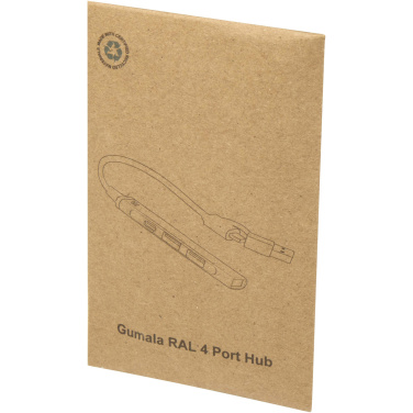 Logotrade reklaamkingituse foto: Alkaid 4-pordiline USB-A ja Type-C jaotur kahe sisendiga