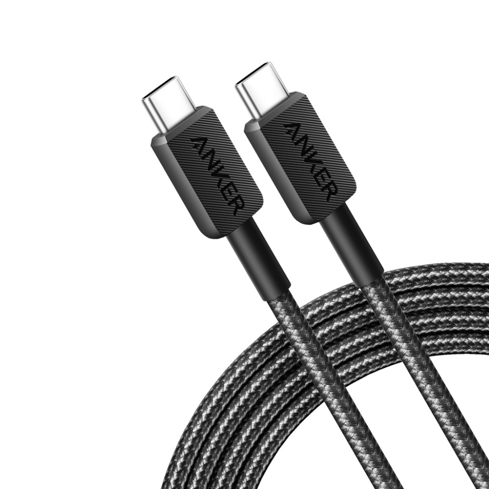 Logotrade reklaamkingituse foto: Anker USB-C - USB-C kaabel, 1,8 meetrit 60W