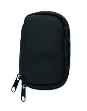 Logo trade firmakingi pilt: ROVER 300D RPET-ist võtmehoidja kott