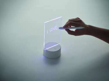 Logo trade ärikingituse pilt: LEDMEMO valgustatud LED-märkmetahvel