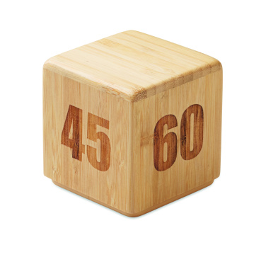 Logotrade ärikingitused pilt: Bambusest keeratav edasilükkamise taimer