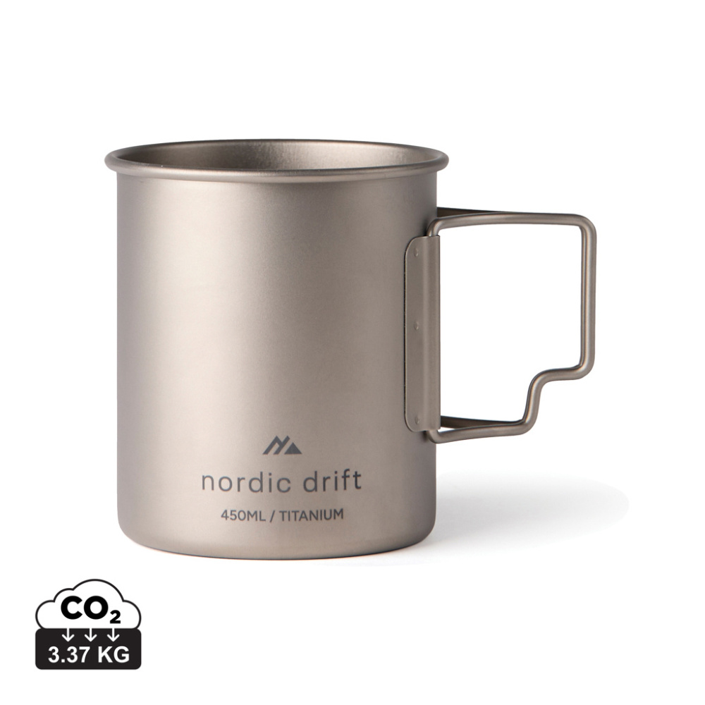 Logotrade firmakingi foto: Nordic Drift Trail Ultra Light Titanium 450ml kruus