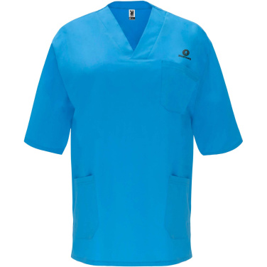 Logotrade ärikingituse foto: Panacea 160 g/m2 unisex lühikeste varrukatega teenistuspluus