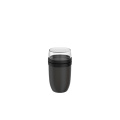 Mepal Ellipse 750+300 ml isoleeritud lõunapott, Must