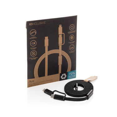 Logotrade firmakingitused pilt: Arc RCS 60W 120 cm 2-ühes kiirlaadimiskaabel