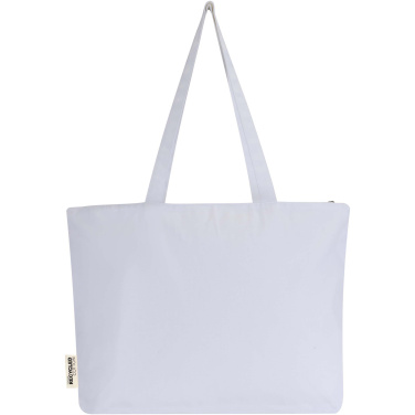 Logotrade meened pilt: Ningbo 320 g/m² lukuga puuvillane kandekott 15L